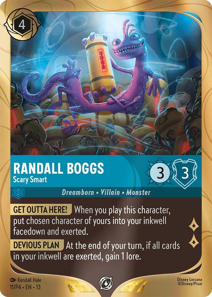 Randall Boggs - Scary Smart, Disney Lorcana Promo Cards 11
