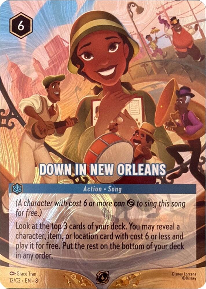 Down in New Orleans (Foil), Disney Lorcana Promo Cards 12