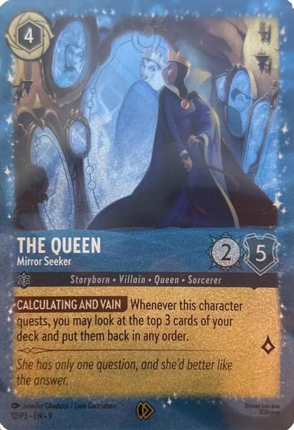 The Queen - Mirror Seeker, Disney Lorcana Promo Cards 12