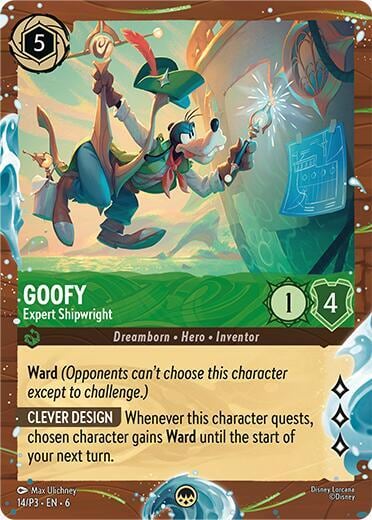 Goofy - Expert Shipwright (Disney Cruise Promo), Disney Lorcana Promo Cards 14