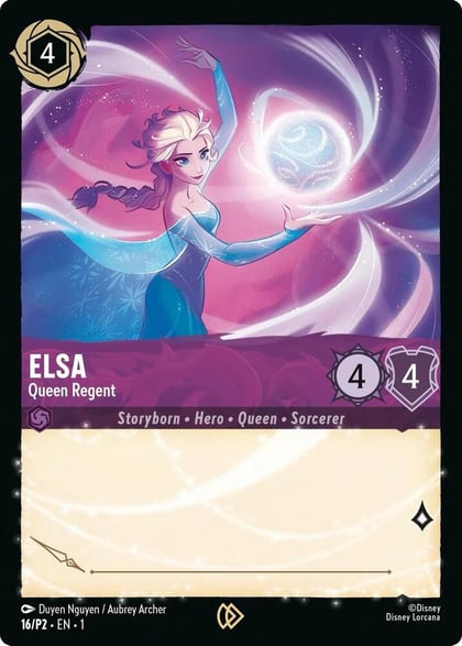 Elsa - Queen Regent, Disney Lorcana Promo Cards 16