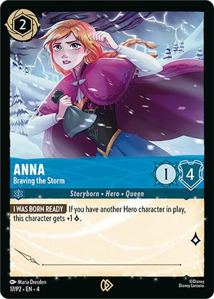 Anna - Braving the Storm, Disney Lorcana Promo Cards 17