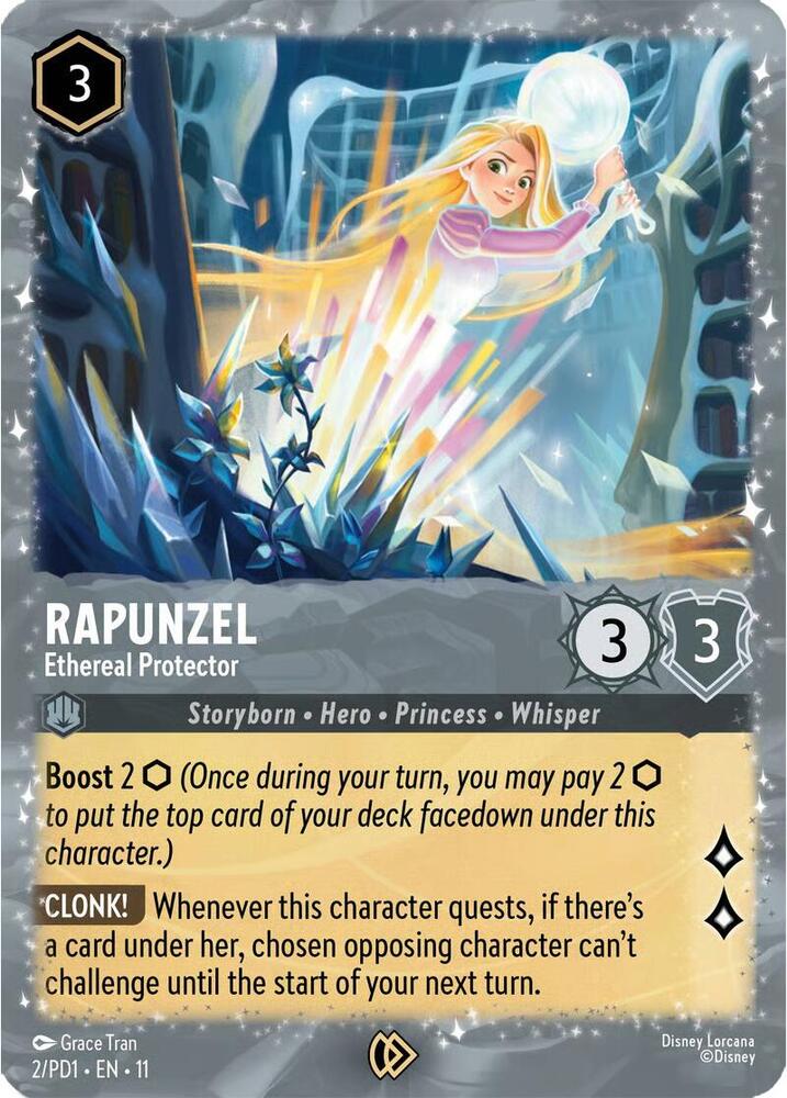 Rapunzel - Ethereal Protector, Disney Lorcana Promo Cards 2
