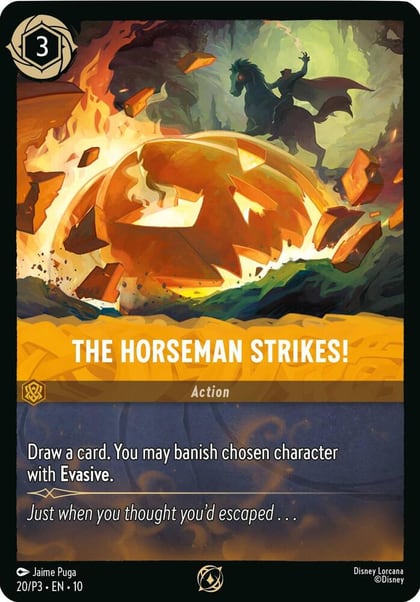 The Horseman Strikes!, Disney Lorcana Promo Cards 20
