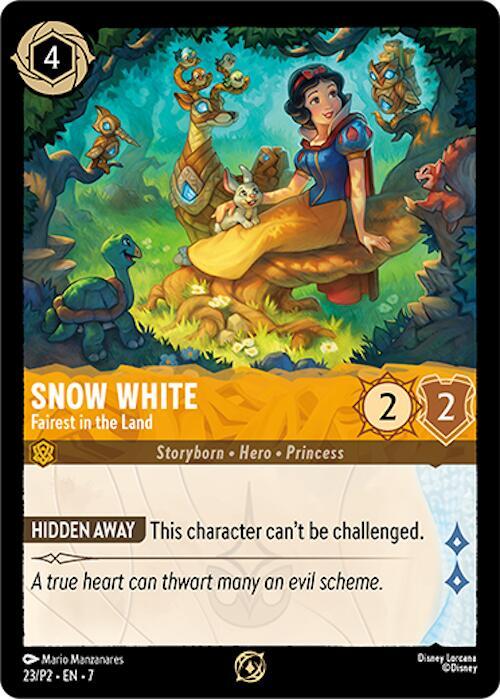 Snow White - Fairest in the Land, Disney Lorcana Promo Cards 23