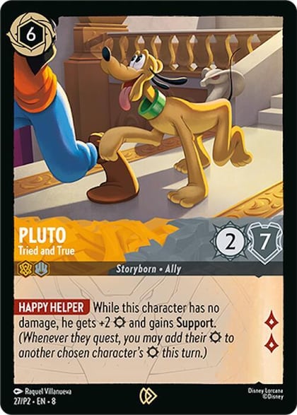 Pluto - Tried and True, Disney Lorcana Promo Cards 27