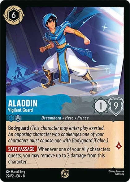 Aladdin - Vigilant Guard, Disney Lorcana Promo Cards 29