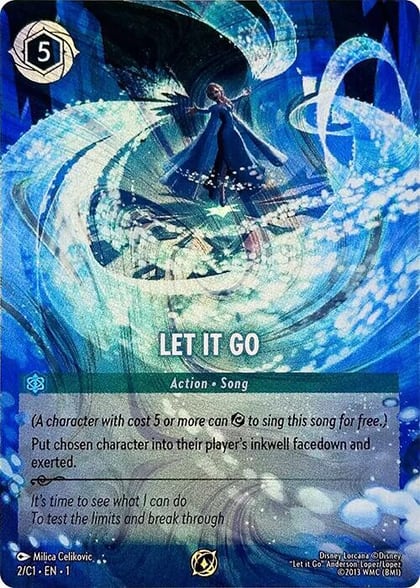Let It Go (Disney Lorcana Challenge Top 128), Disney Lorcana Promo Cards 2