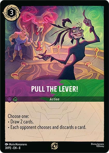 Pull the Lever!, Disney Lorcana Promo Cards 31