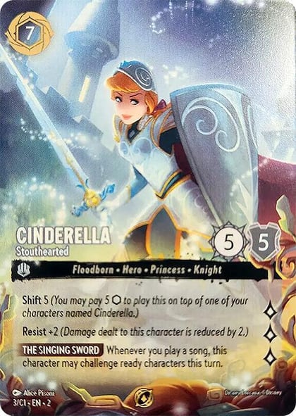 Cinderella - Stouthearted, Disney Lorcana Promo Cards 3