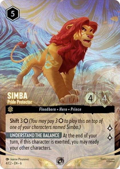 Simba - Pride Protector (Foil), Disney Lorcana Promo Cards 4