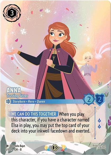 Anna - Trusting Sister, Disney Lorcana Promo Cards 5