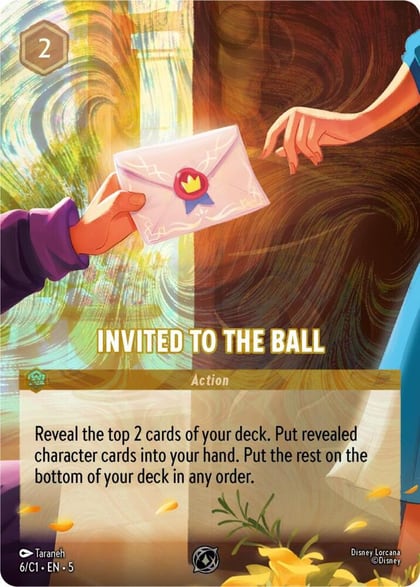 Invited to the Ball, Disney Lorcana Promo Cards 6