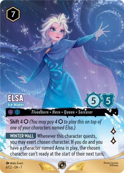 Elsa - Ice Maker, Disney Lorcana Promo Cards 6