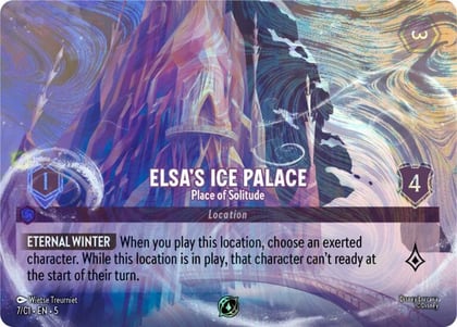 Elsa's Ice Palace - Place of Solitude, Disney Lorcana Promo Cards 7