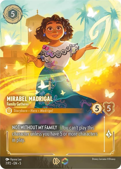 Mirabel Madrigal - Family Gatherer (Store Championship), Disney Lorcana Promo Cards 7