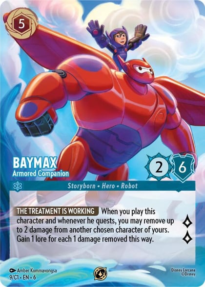 Baymax - Armored Companion, Disney Lorcana Promo Cards 9
