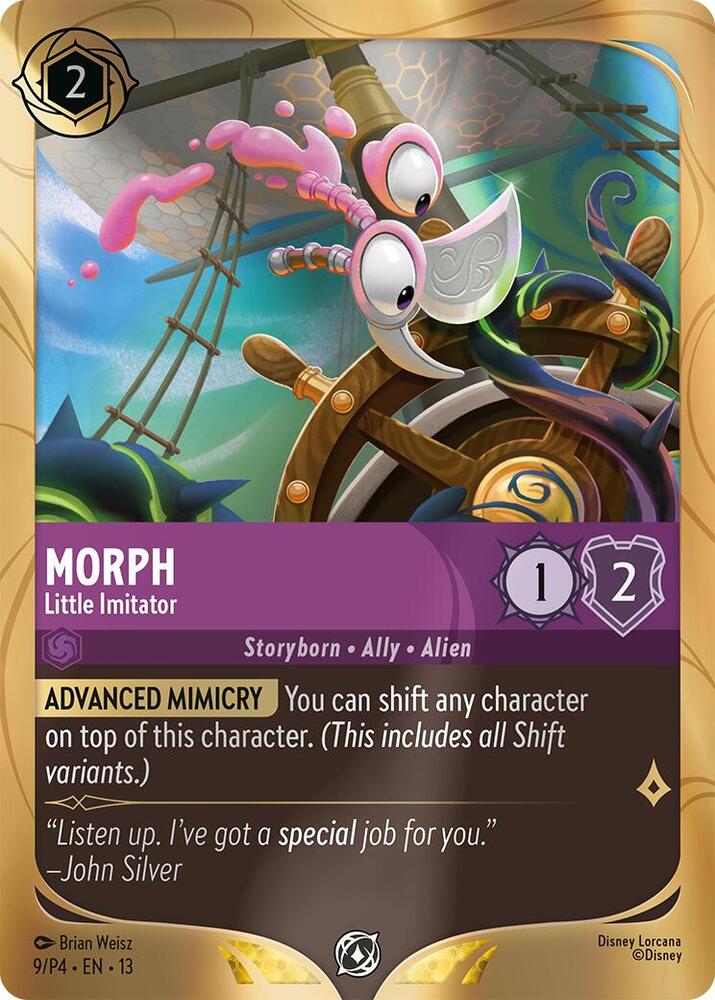Morph - Little Imitator, Disney Lorcana Promo Cards 9