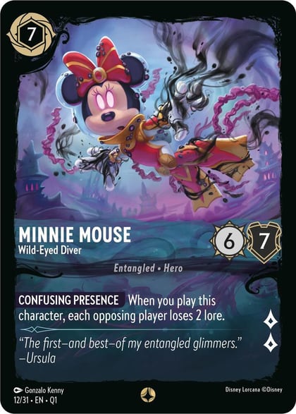 Minnie Mouse - Wild-Eyed Diver, Illumineer's Quest: Deep Trouble 12/31