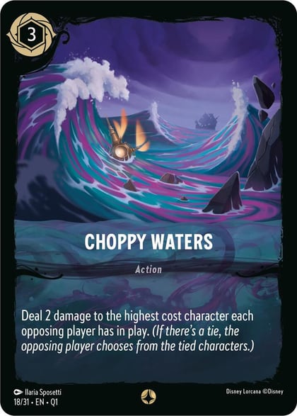 Choppy Waters, Illumineer's Quest: Deep Trouble 18/31