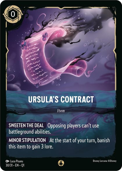 Ursula's Contract, Illumineer's Quest: Deep Trouble 30/31