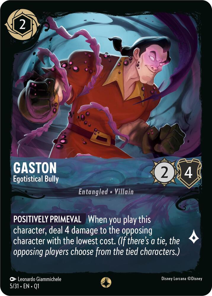 Gaston - Egotistical Bully, Illumineer's Quest: Deep Trouble 5/31