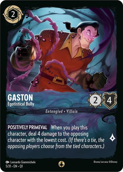 Gaston - Egotistical Bully, Illumineer's Quest: Deep Trouble 5/31