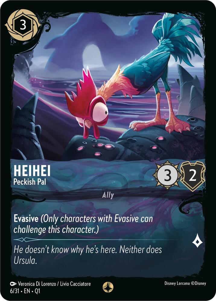 HeiHei - Peckish Pal, Illumineer's Quest: Deep Trouble 6/31