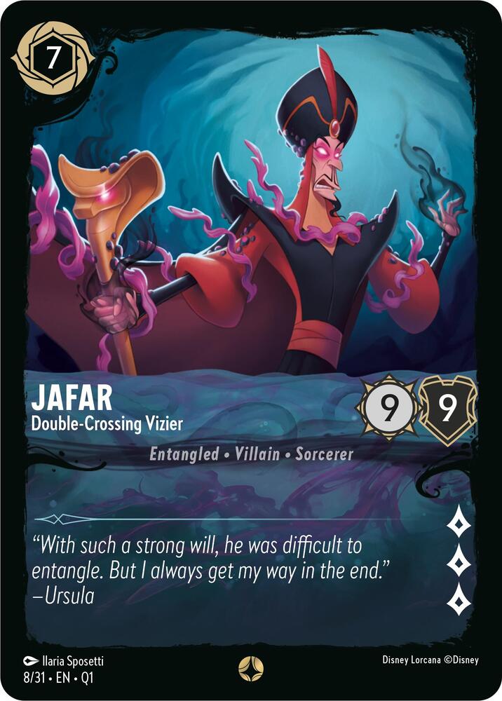 Jafar - Double-Crossing Vizier, Illumineer's Quest: Deep Trouble 8/31
