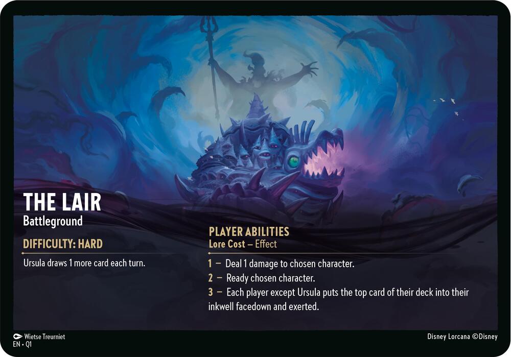 The Lair // Infinite Wrath - Battleground (Oversized), Illumineer's Quest: Deep Trouble P552745