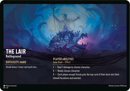 The Lair // Infinite Wrath - Battleground (Oversized), Illumineer's Quest: Deep Trouble P552745