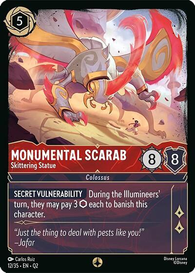 Monumental Scarab - Skittering Statue, Illumineer's Quest: Palace Heist 12/35