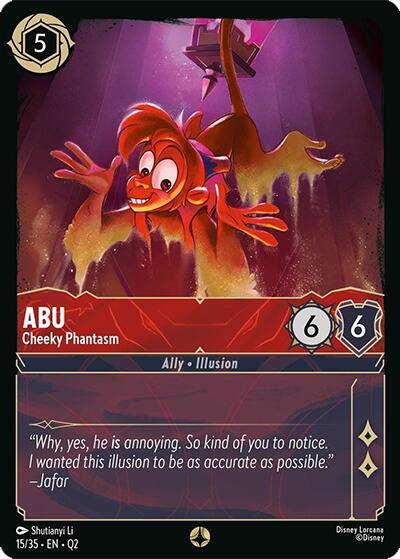Abu - Cheeky Phantasm, Illumineer's Quest: Palace Heist 15/35