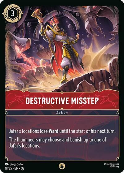 Destructive Misstep, Illumineer's Quest: Palace Heist 19/35