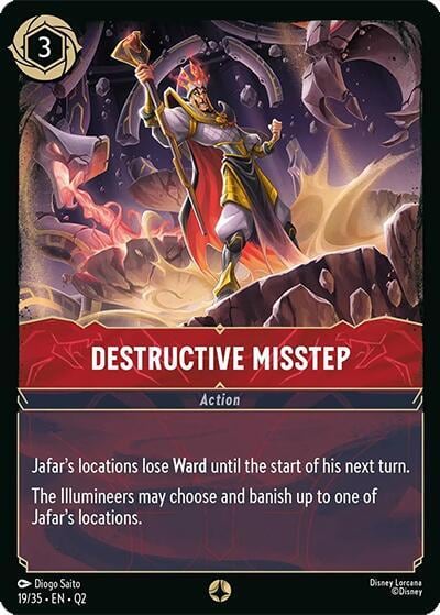 Destructive Misstep, Illumineer's Quest: Palace Heist 19/35
