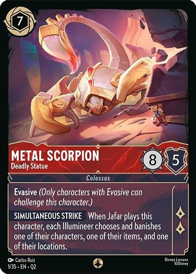 Metal Scorpion - Deadly Statue, Illumineer's Quest: Palace Heist 1/35