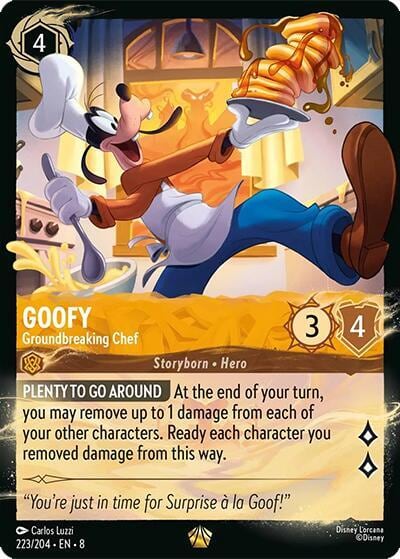 Goofy - Groundbreaking Chef (223/204), Illumineer's Quest: Palace Heist 223/204