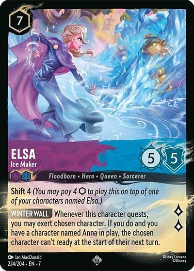 Elsa - Ice Maker (224/204), Illumineer's Quest: Palace Heist 224/204