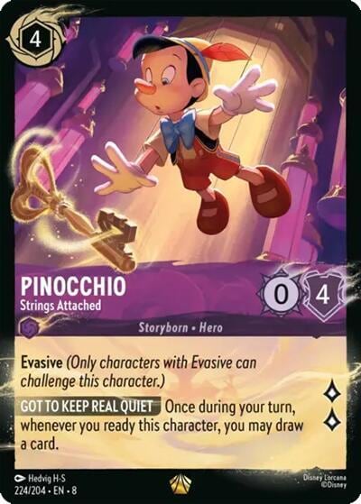 Pinocchio - Strings Attached (224/204), Illumineer's Quest: Palace Heist 224/204