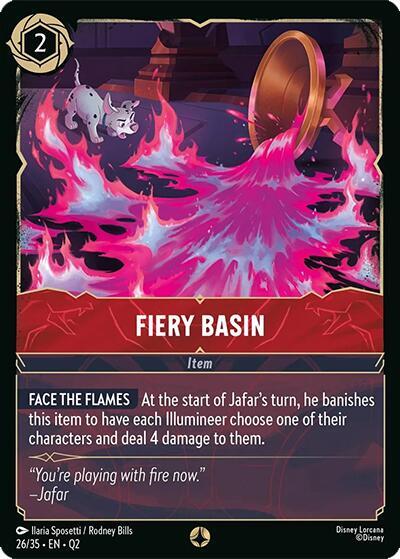 Fiery Basin, Illumineer's Quest: Palace Heist 26/35