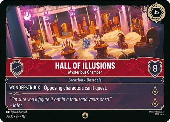 Hall of Illusions - Mysterious Chamber, Illumineer's Quest: Palace Heist 33/35