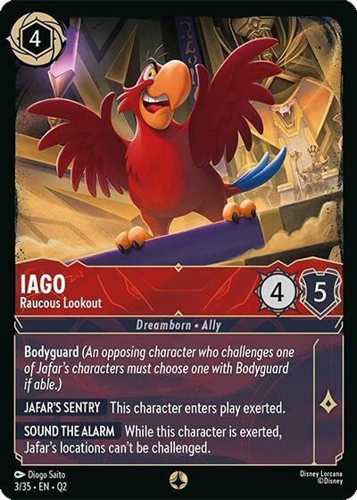 Iago - Raucous Lookout, Illumineer's Quest: Palace Heist 3/35
