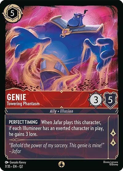 Genie - Towering Phantasm, Illumineer's Quest: Palace Heist 7/35