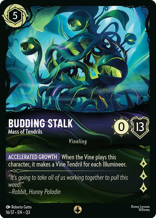 Budding Stalk - Mass of Tendrils, Illumineer's Quest: The Great Hunny Rescue 16/37