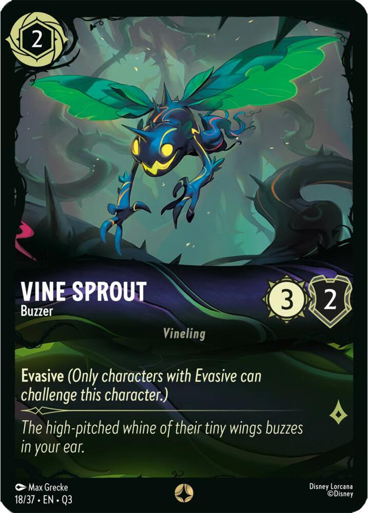 Vine Sprout - Buzzer, Illumineer's Quest: The Great Hunny Rescue 18/37