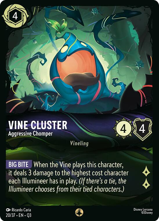 Vine Cluster - Aggressive Chomper, Illumineer's Quest: The Great Hunny Rescue 20/37