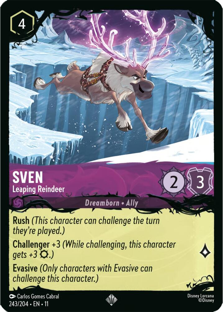 Sven - Leaping Reindeer, Illumineer's Quest: The Great Hunny Rescue 243/204