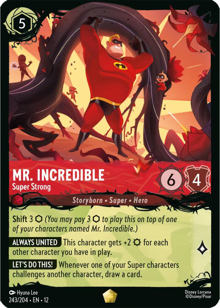 Mr. Incredible - Super Strong, Illumineer's Quest: The Great Hunny Rescue 243/204