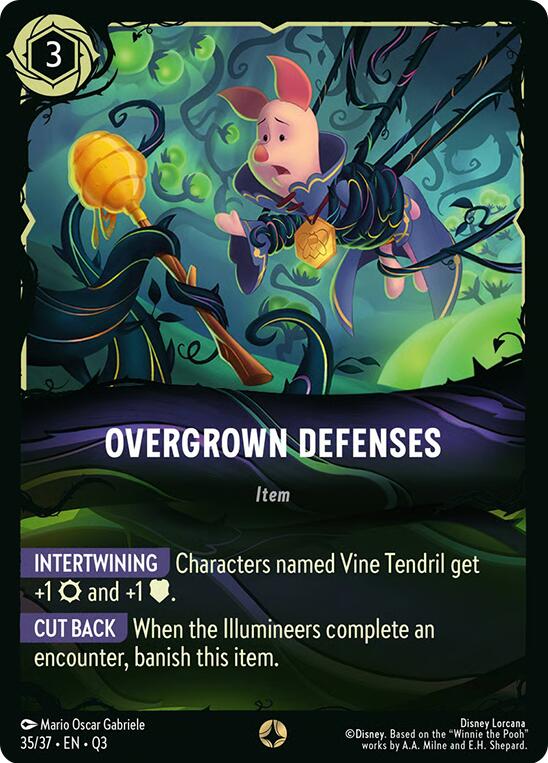 Overgrown Defenses, Illumineer's Quest: The Great Hunny Rescue 35/37