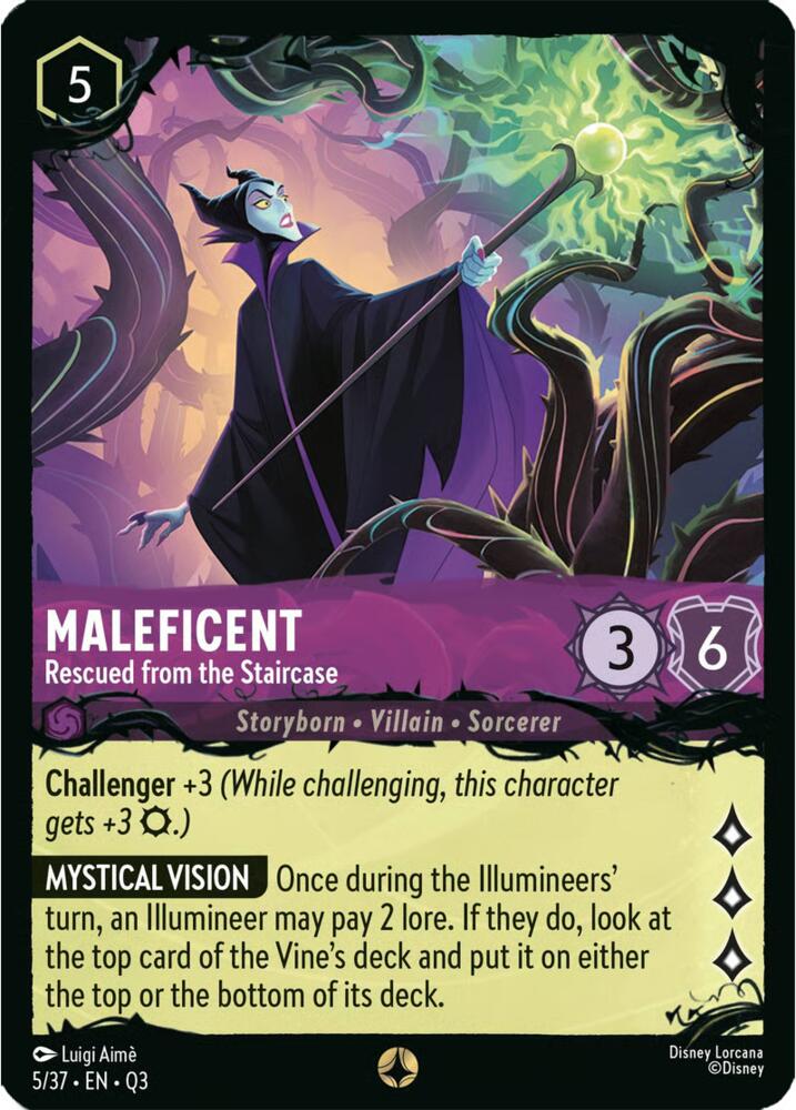 Maleficent - Rescued from the Staircase, Illumineer's Quest: The Great Hunny Rescue 5/37